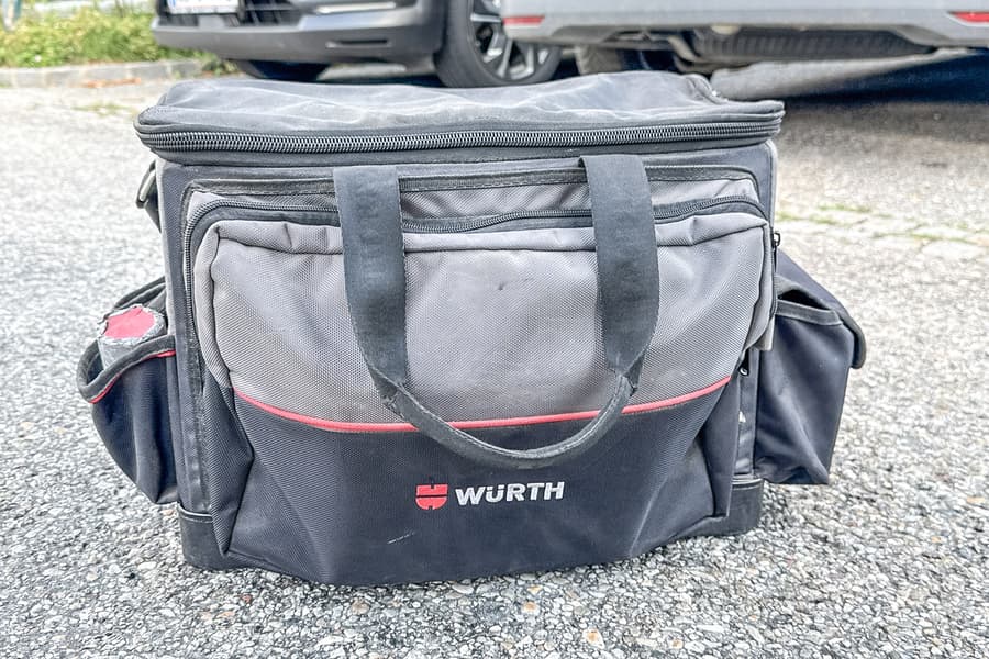 Werkzeugtasche Würth, leer